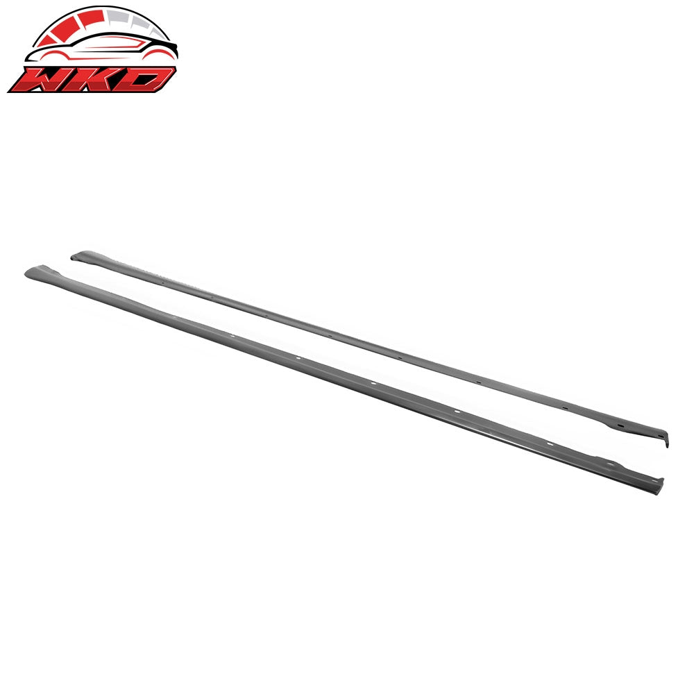 Fits 22-25 Subaru WRX Side Skirts Extension STI Style Rocker Panel Unpainted PU