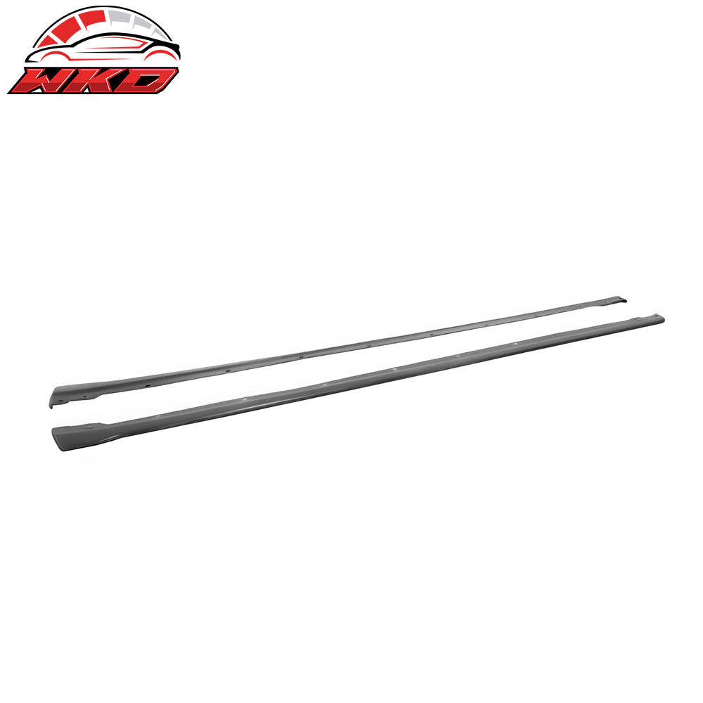 Fits 22-25 Subaru WRX Side Skirts Extension STI Style Rocker Panel Unpainted PU