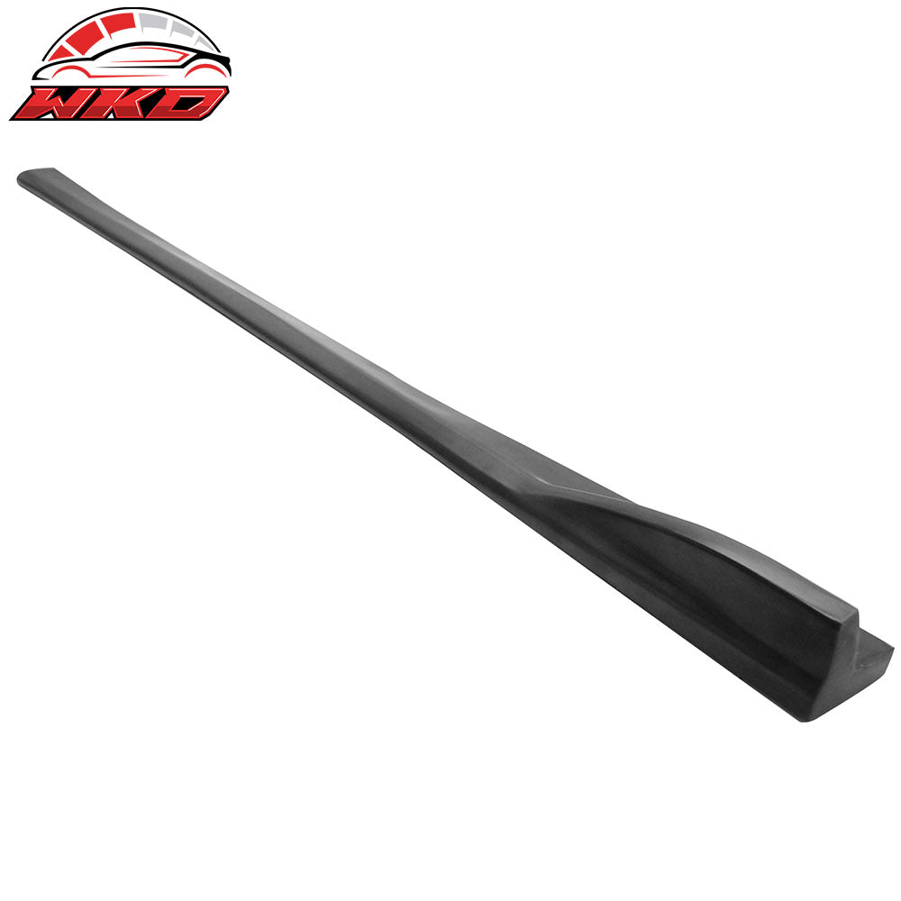 Fits 08-14 Subaru Impreza WRX STI CS Style Side Skirt Extensions Rocker Panel PU