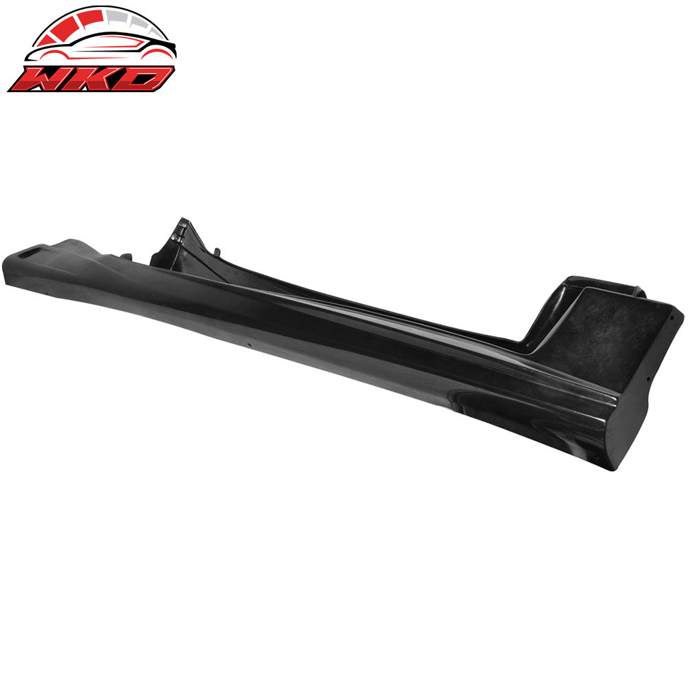 Fits 00-05 Toyota Celica VIP Style Side Skirts Unpainted Black PU