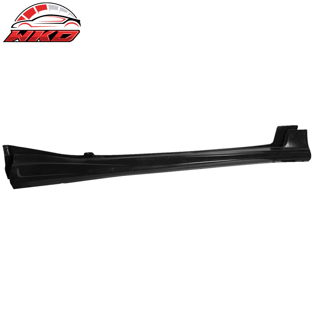Fits 00-05 Toyota Celica VIP Style Side Skirts Unpainted Black PU