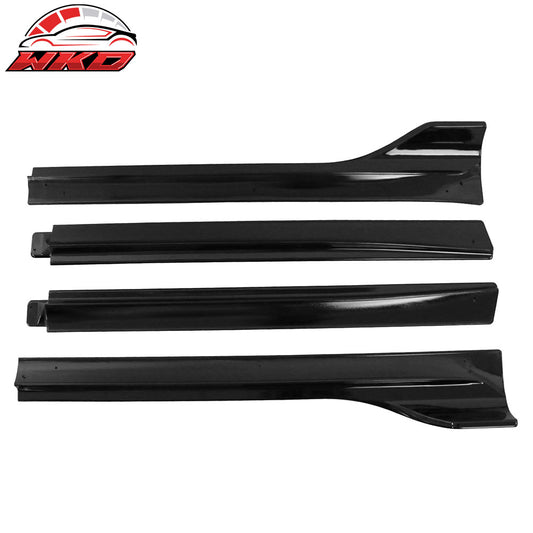 2020-24 Tesla Model Y IKON V3 Style Gloss Black Side Skirts Diffuser Lip ABS | Wholesale