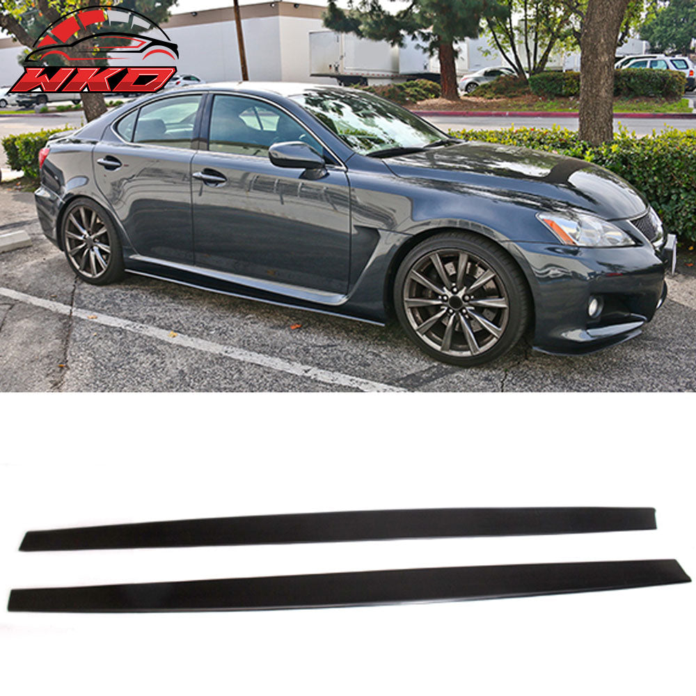 80 x 5 Curve Designed Flat Bottom Line Side Skirt Extensions