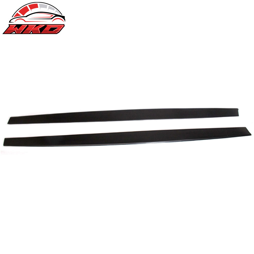 80 x 5 Curve Designed Flat Bottom Line Side Skirt Extensions