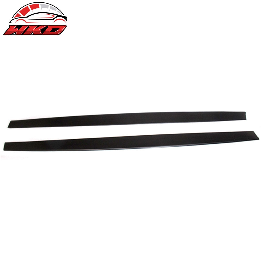 80 x 5 Curve Designed Side Skirt Extensions Flat Bottom Line | Wholesale
