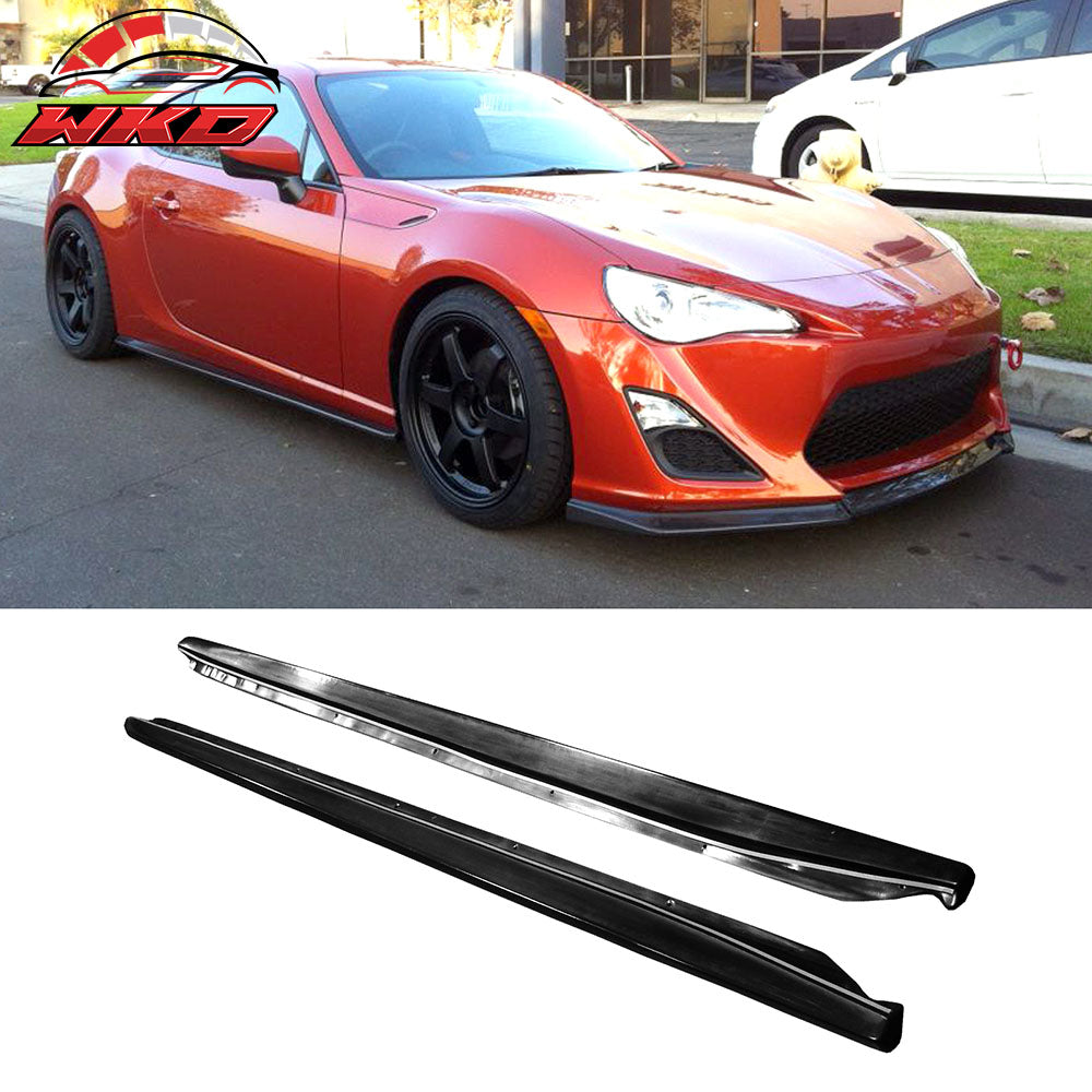 Fits 13-16 Scion FR-S Coupe 2-Door Side Skirts Extensions GR Front Bumper Lip PU