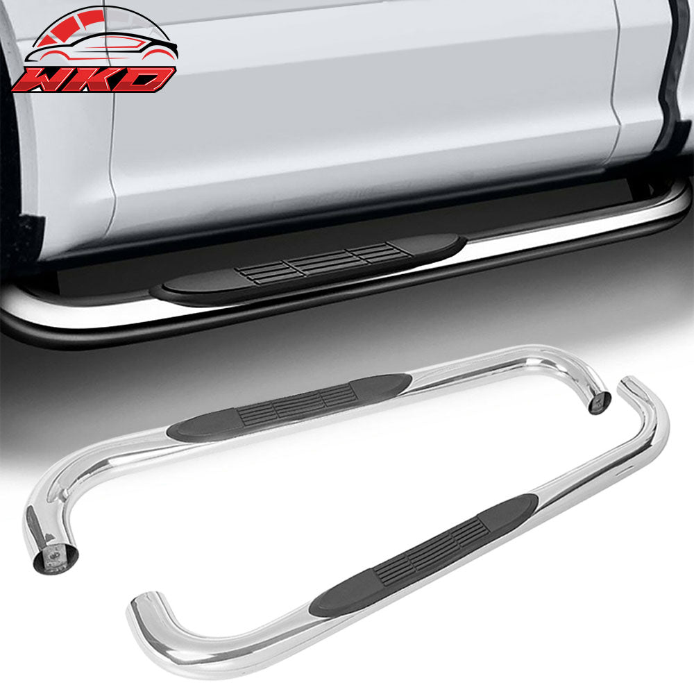 Fits 09-14 Dodge Journey 3" 2PCS Side Step Bars Running Boards