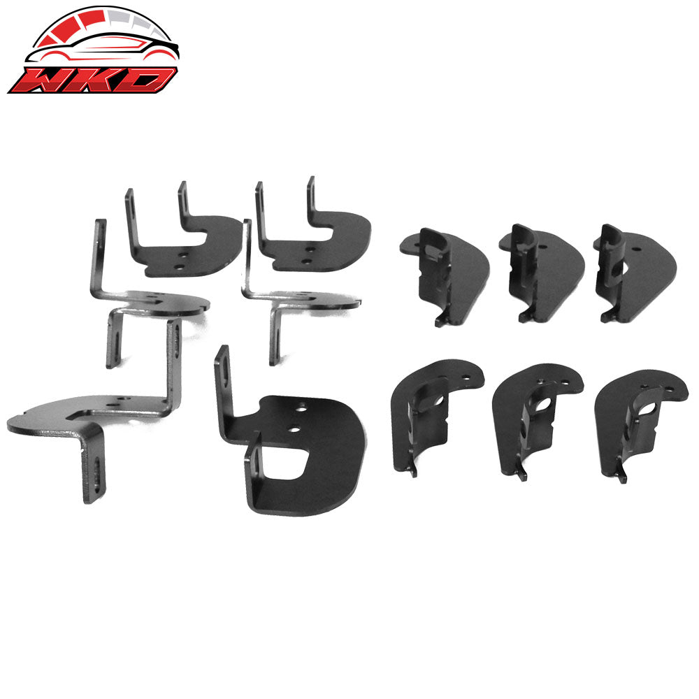 Fits 17-23 Ford F-250 Superduty SuperCrew Cab BCT Style Side Step Nerf Bars