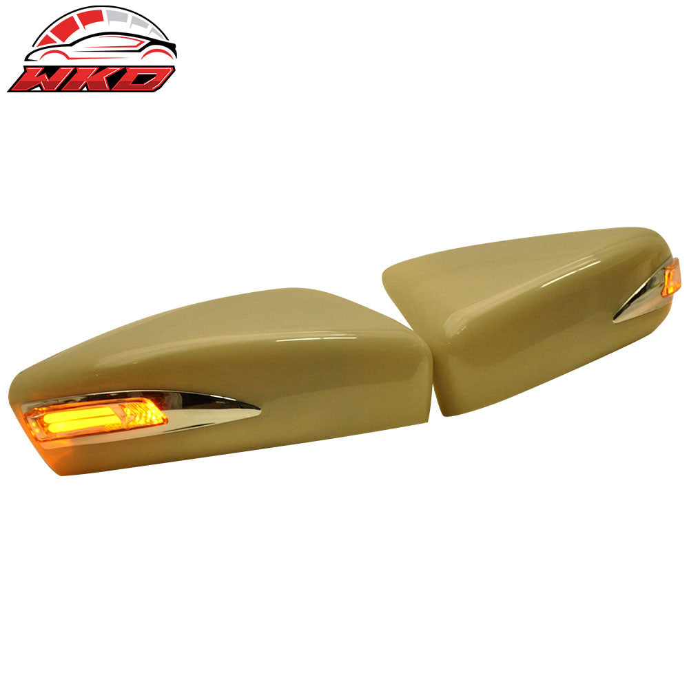 Fits 14-16 Mazda 3 6 LED Side View Mirror Shell Cover CCFL LED