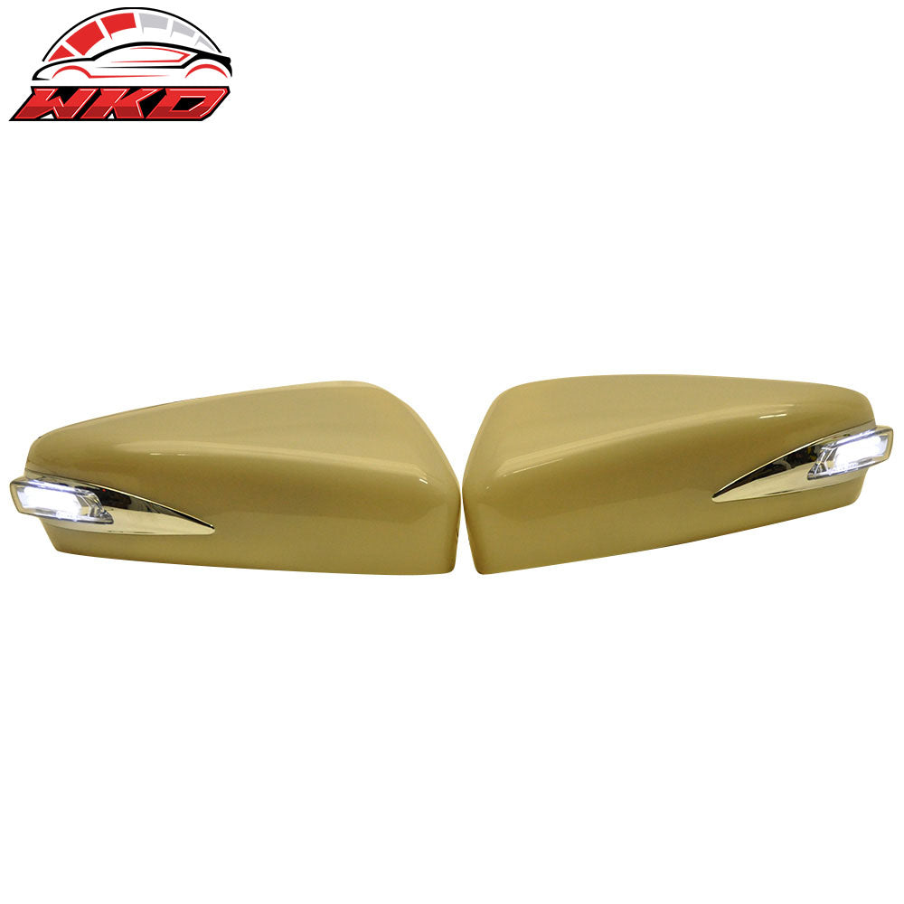 Fits 14-16 Mazda 3 6 LED Side View Mirror Shell Cover CCFL LED