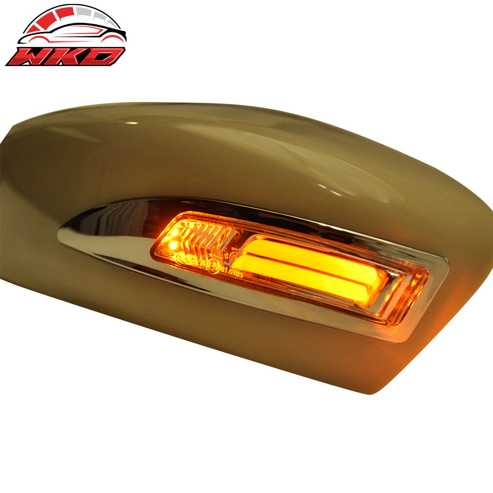 Fits 14-16 Mazda 3 6 LED Side View Mirror Shell Cover CCFL LED