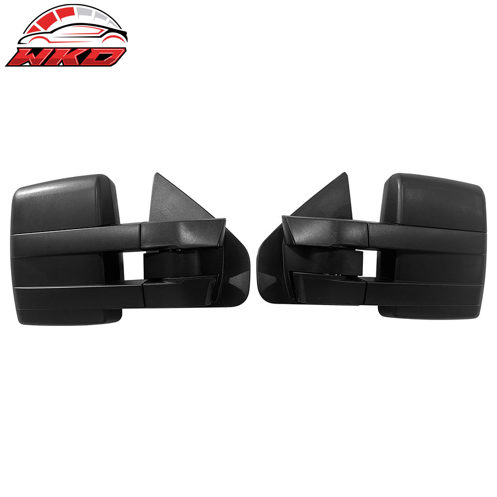 11-13 Ford F-150 Side View Towing Mirrors Power Heated w/ LED Turn Signal | Wholesale