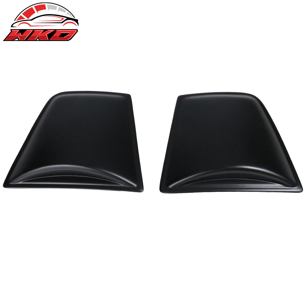 11-23 Dodge Charger V4 Style Side Quater Scoop Window Louver PP Matte Black | Wholesale