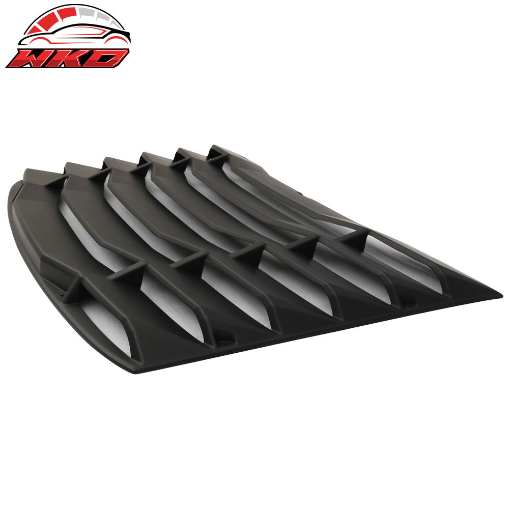 Fits 16-24 Chevy Camaro IKON Style Rear Window Louver + 2PCS Side Window Louvers