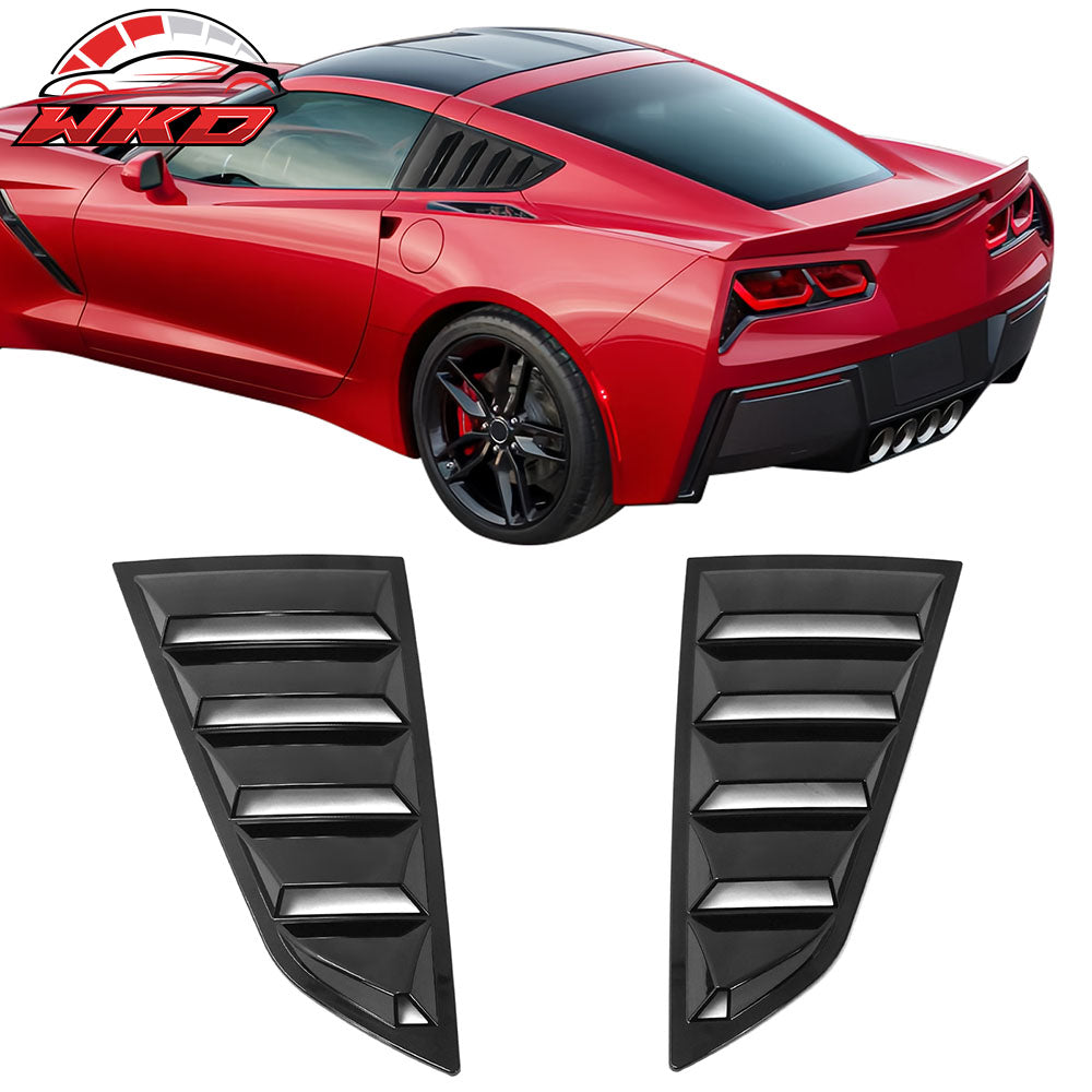 Wholesale 14-19 Chevrolet Corvette C7 Coupe V2 Style Side Window Louver Scoop PC 2PCS