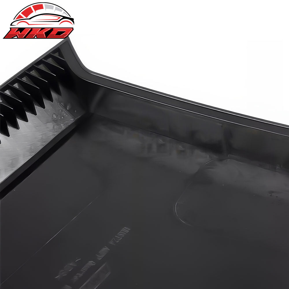 Fits 24-26 Ford Mustang Coupe V Style Side Window Louvers ABS 2PCS - Matte Black