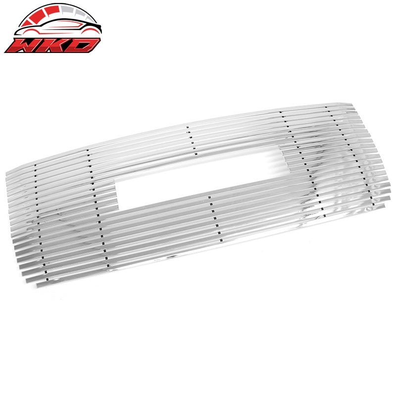 Fits 07-10 Sierra 2500 3500 HD Chrome Billet Style Front Grille Stainless Steel