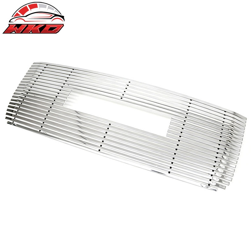 Fits 07-10 Sierra 2500 3500 HD Chrome Billet Style Front Grille Stainless Steel