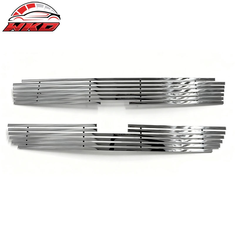 Fits 2002-2006 Silverado 1500 2500 3500 HD Avalanche Chrome Billet Front Grille