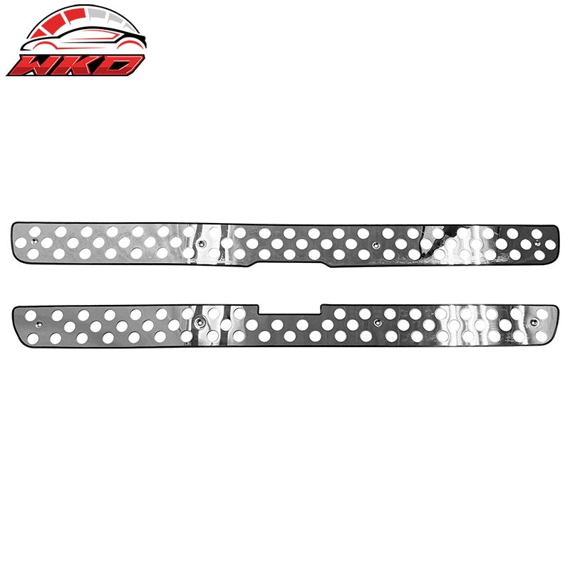 Wholesale For 99-02 Silverado 1500 2500 3500 HD Chrome Grille Punch Design Stainless Steel