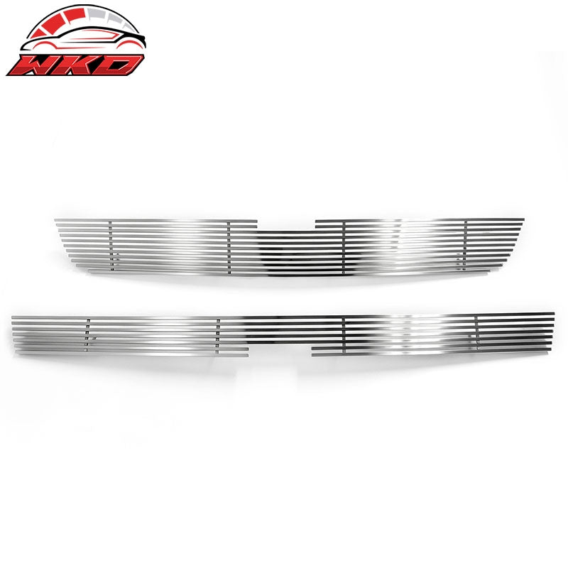 Wholesale For 2005-2007 Silverado 1500 2500 HD 3500 Chrome Billet Style Front Upper Grille