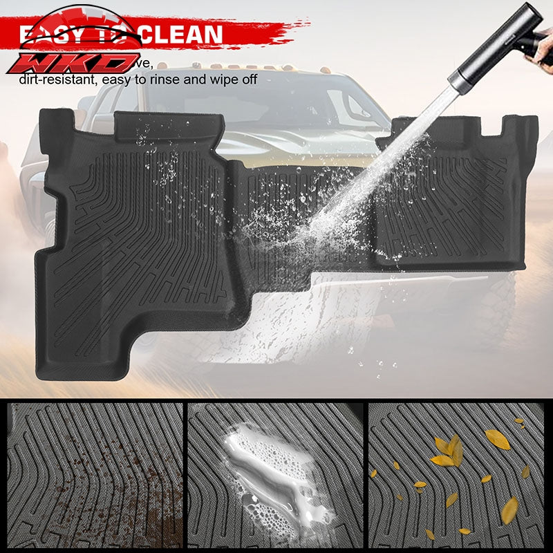 Wholesale 1988-2000 Silverado 1500 C2500 C3500 Extended Cab Rear Floor Mat TPE Carpet - Wikond Auto