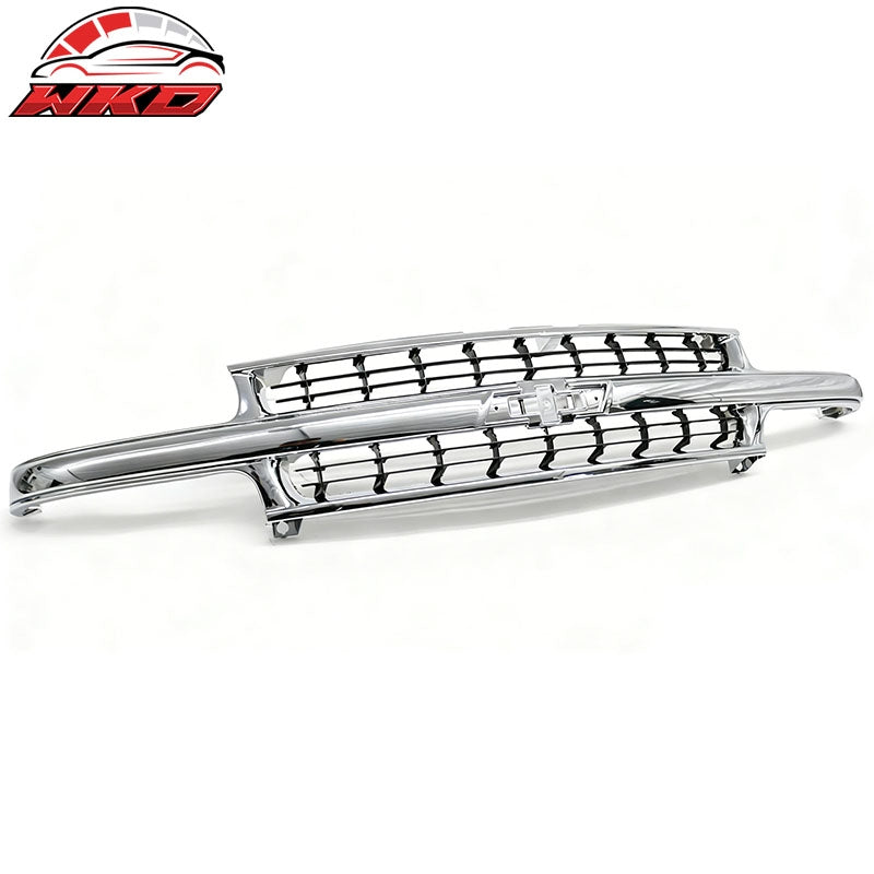Fits 99-06 Silverado 1500 HD Suburban Tahoe Chrome OE Style Front Bumper Grille