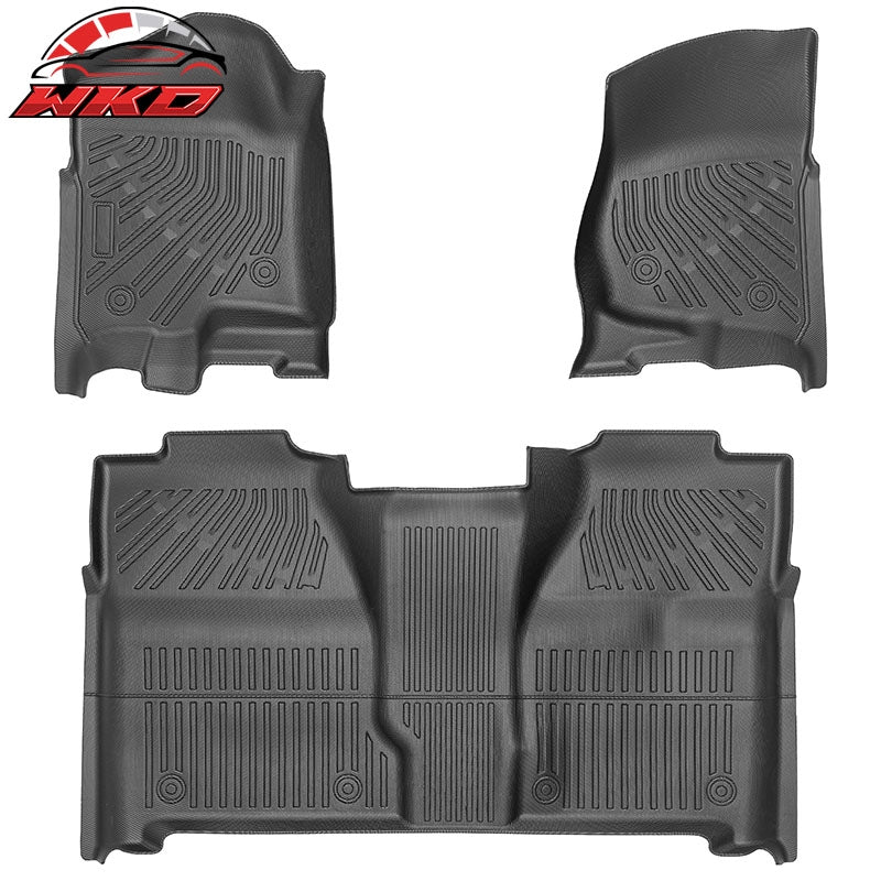 Wholesale 07-14 Silverado Sierra 1500 2500 3500 Crew Cab Anti-Slip Floor Mats Carpets