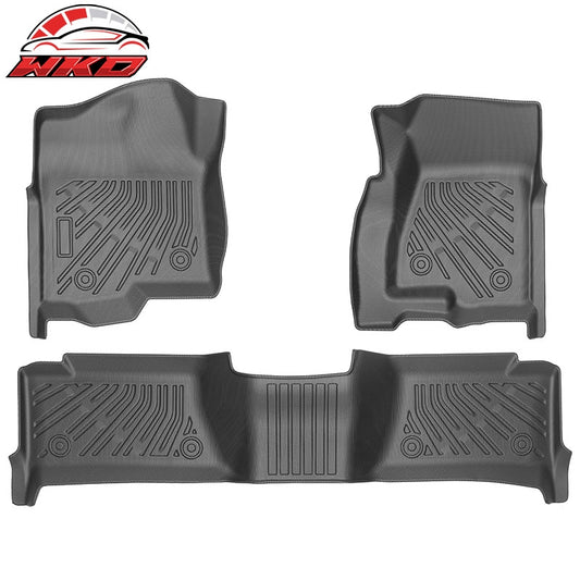 Wholesale 99-07 Silverado Sierra 1500 2500 Crew Cab Anti-Slip Floor Mats TPE Carpets - Wikond Auto