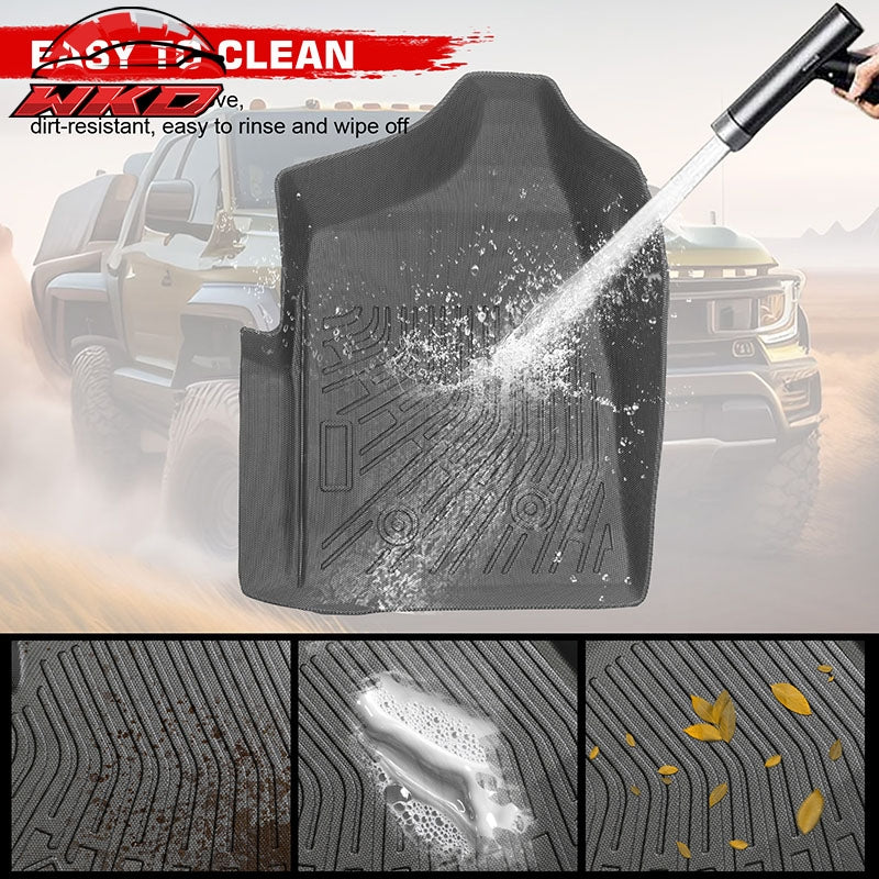 Wholesale For 99-07 Silverado Sierra 1500 2500 Regular Cab Anti-Slip Floor Mats TPE Carpet - Wikond Auto