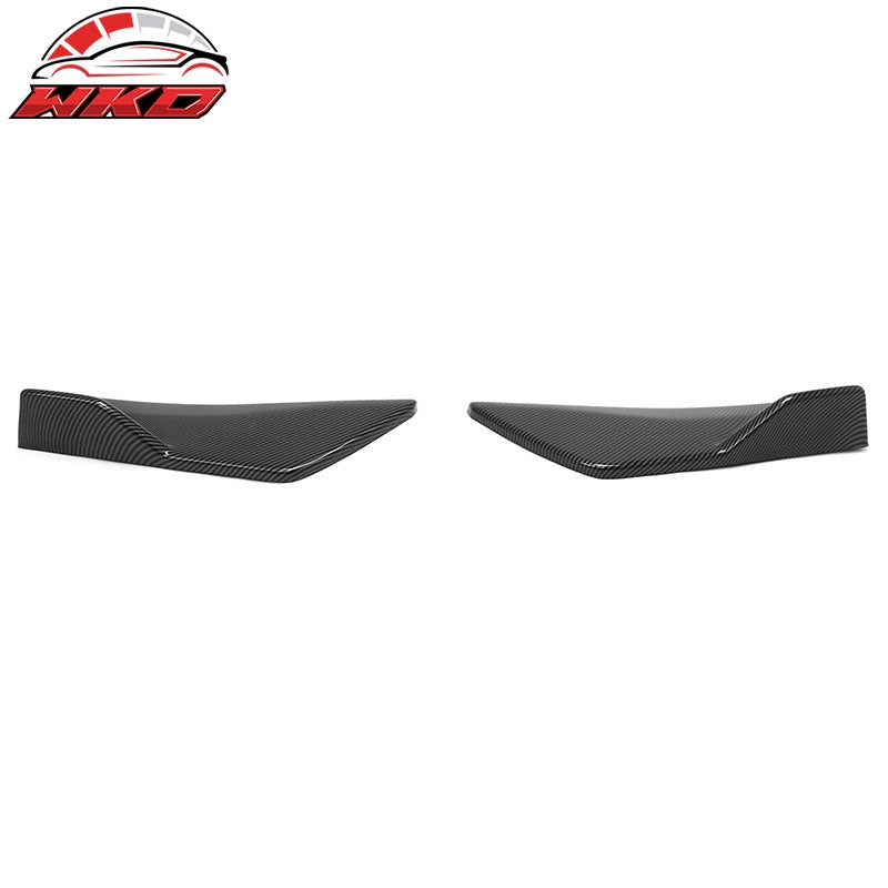 For 23-26 Solterra Carbon Fiber Print ST Style Rear Bumper Side Corner Apron Cap