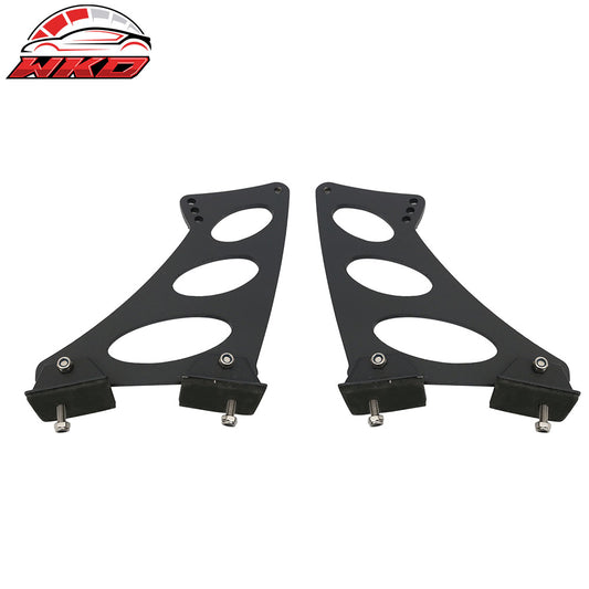Universal Spoiler Leg Bracket Racing Car Rear Trunk Side Plate V2 | Wholesale