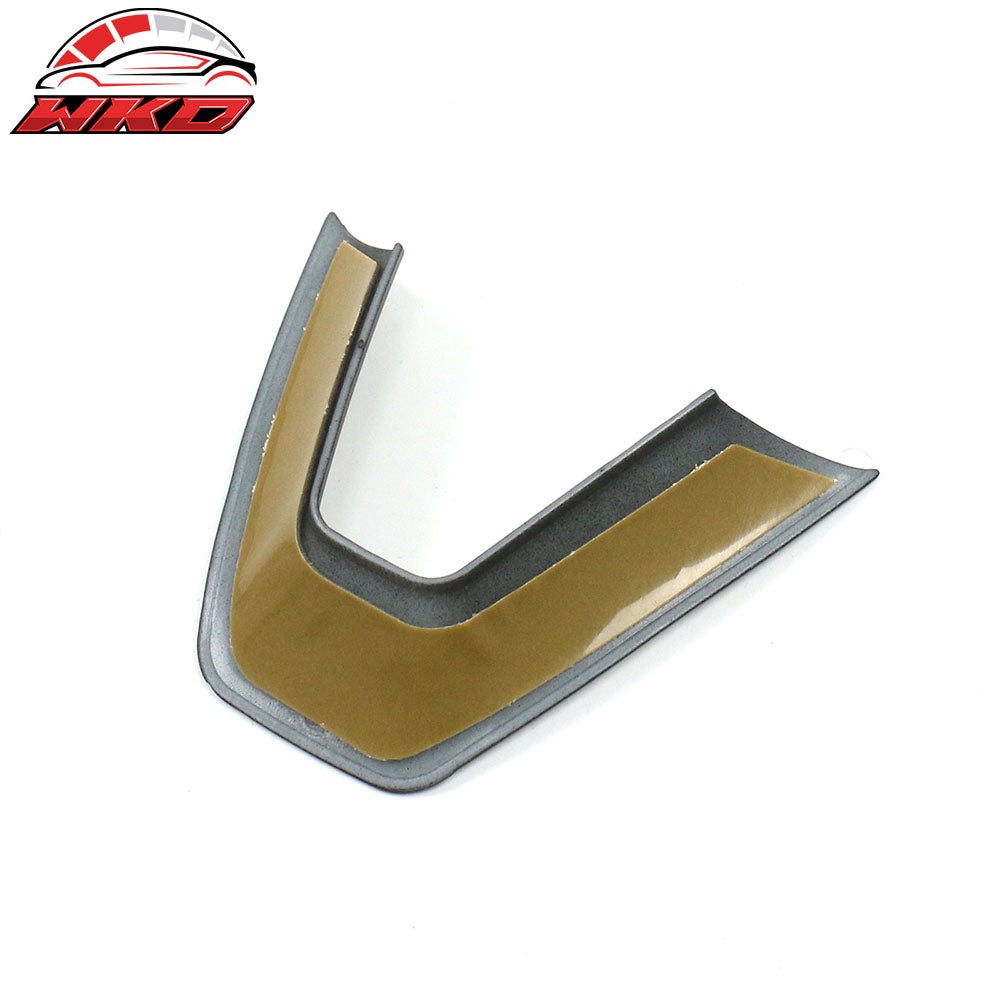 Fits 24-25 Tesla Model 3/25 Y Carbon Fiber Print Steering Wheel Panel Trim Cover