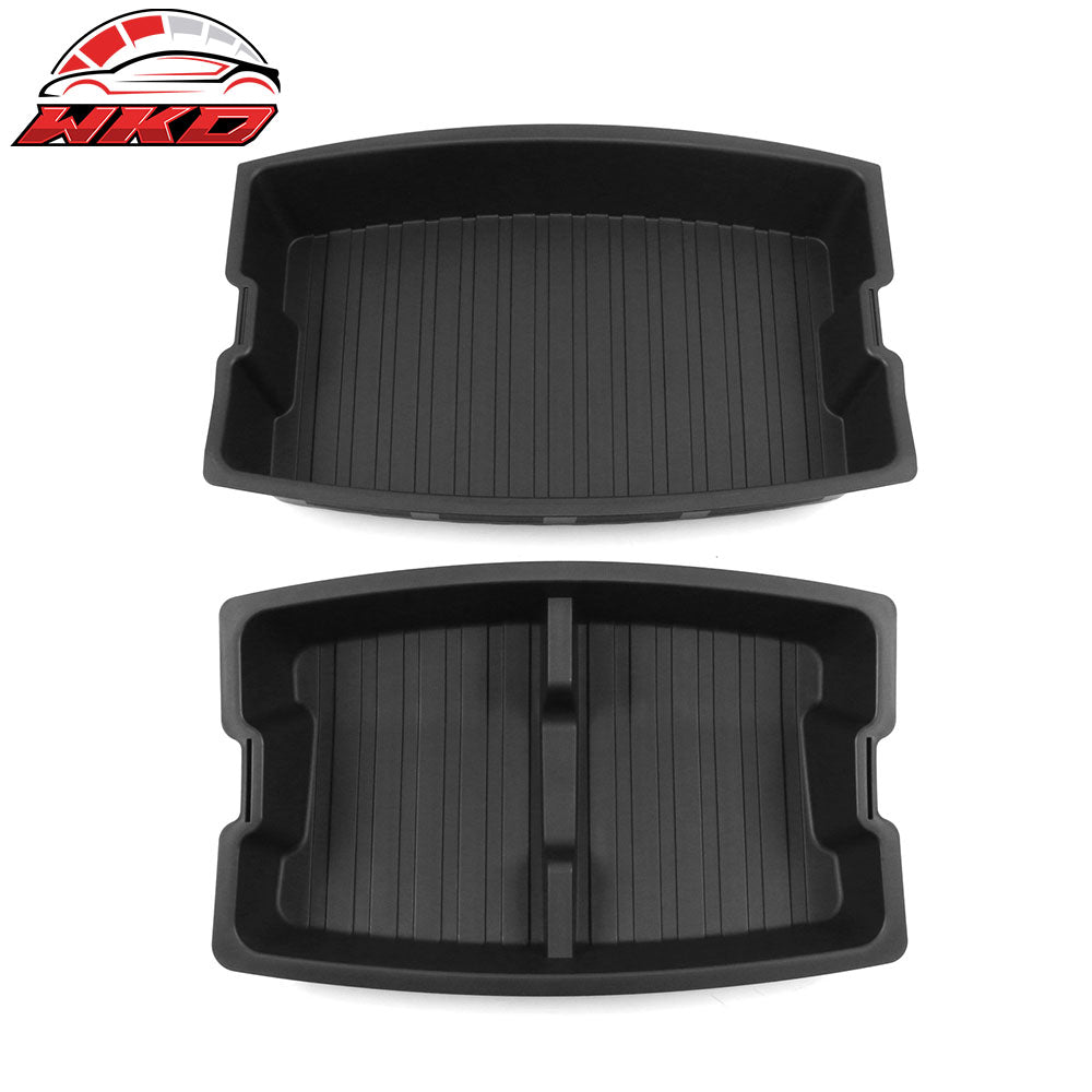Wholesale 24-25 Tesla Model 3 2PCS Rear Trunk Lower + Upper Storage Organizer Box PP