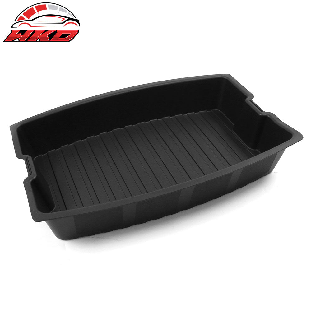 Fits 24-25 Tesla Model 3 2PCS Rear Trunk Lower + Upper Storage Organizer Box PP