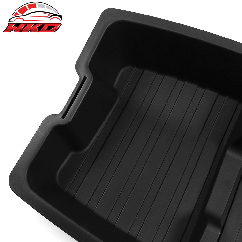 Fits 24-25 Tesla Model 3 2PCS Rear Trunk Lower + Upper Storage Organizer Box PP