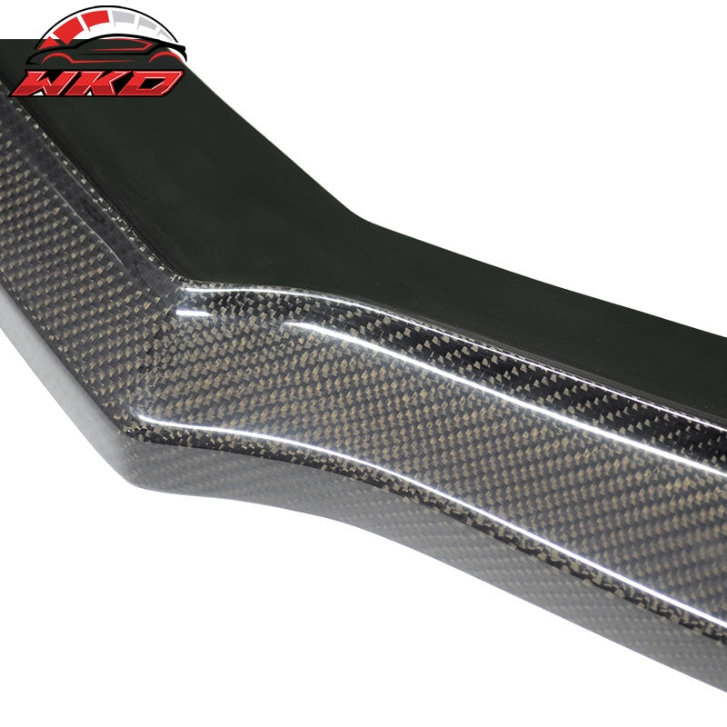 Fits 13-16 Subaru BRZ CS2 Style Front Bumper Lip Spoiler - Carbon Fiber CF