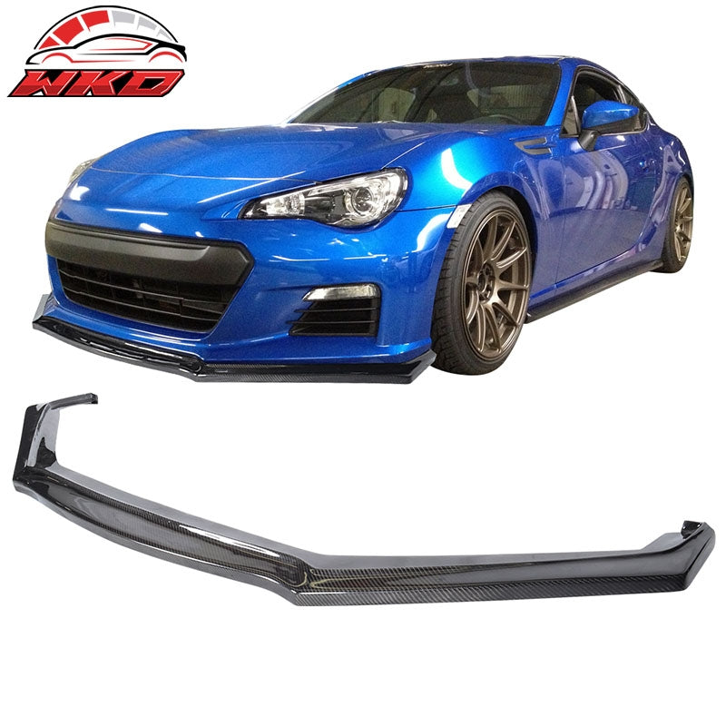 Wholesale 13-16 Subaru BRZ CS2 Style Front Bumper Lip - Matte Carbon Fiber