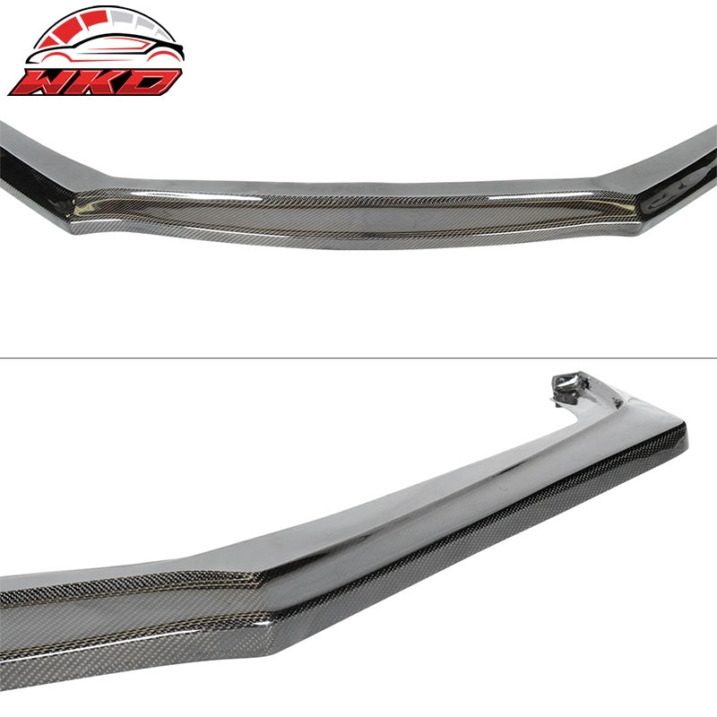 Fits 13-16 Subaru BRZ CS2 Style Front Bumper Lip - Matte Carbon Fiber