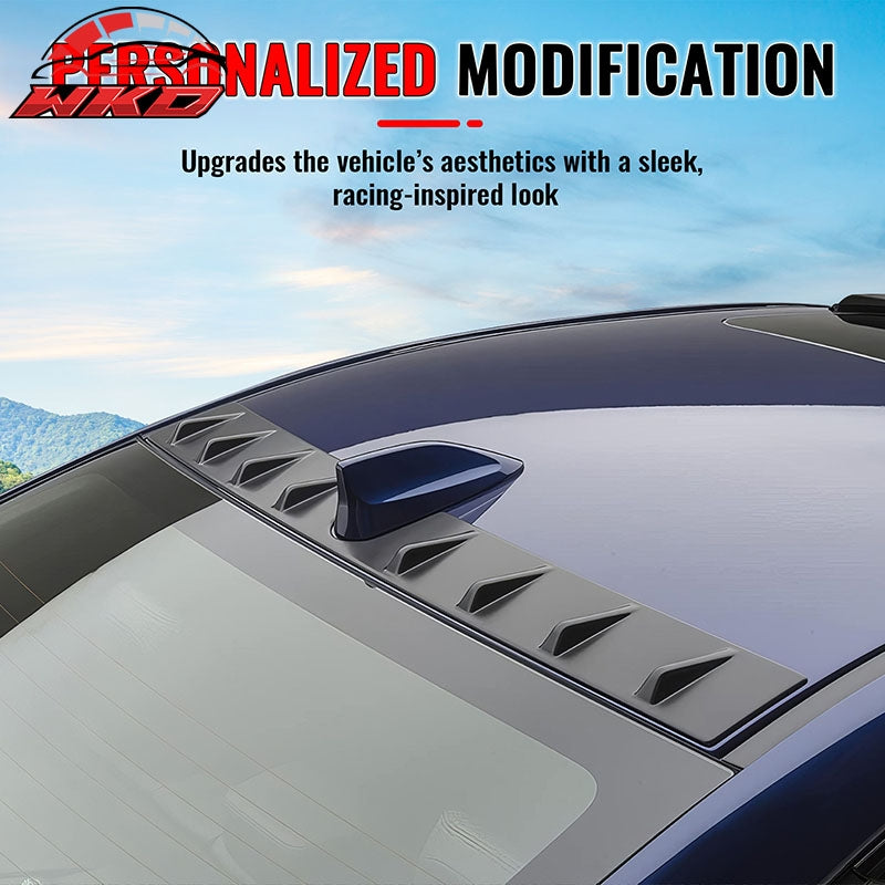 Fits 22-25 Subaru BRZ 22-26 GR86 OE Style Roof Vortex Spoiler Carbon Fiber Print
