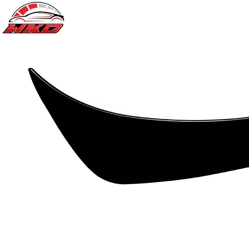 Fits 22-26 Subaru BRZ IKON Front Bumper Side Splitter Canards ABS Gloss Black