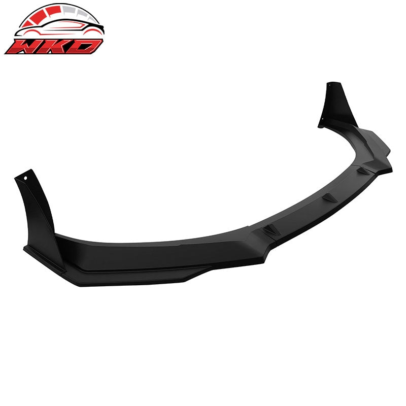 Fits 22-26 Subaru BRZ ZD8 JDM Style 5PCS Front Bumper Lip Winglet PP Matte Black
