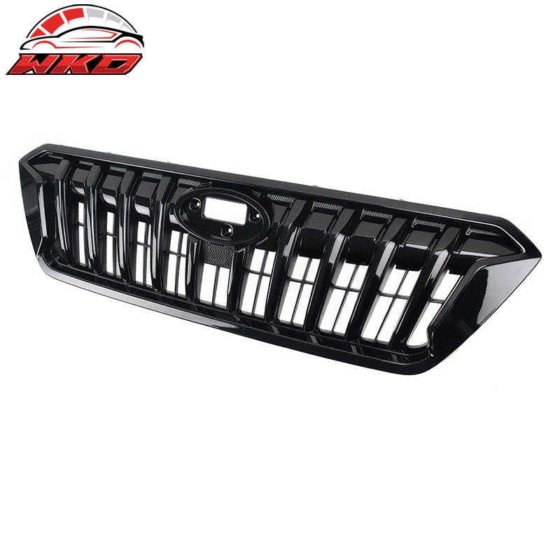 Fits 21-23 Subaru Crosstrek Sport Style Front Bumper Upper Grille Gloss Black