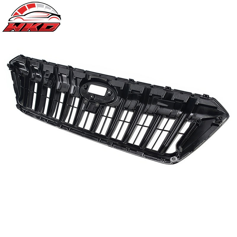 Fits 21-23 Subaru Crosstrek Sport Style Front Bumper Upper Grille Gloss Black