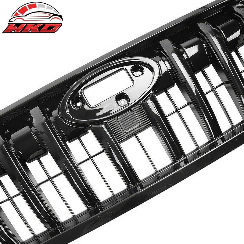 Fits 21-23 Subaru Crosstrek Sport Style Front Bumper Upper Grille Gloss Black