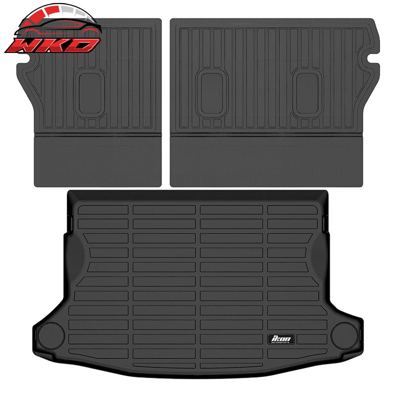 Wholesale 24-26 Subaru Crosstrek TPE All Weather Waterproof 3D Backrest + Trunk Mats