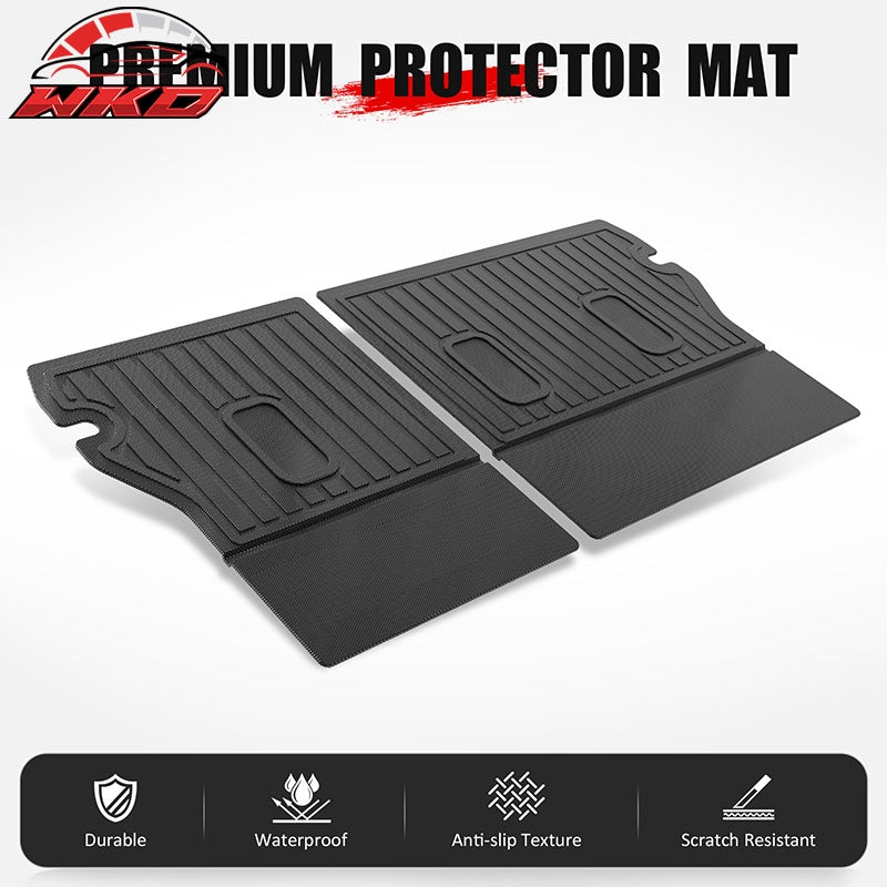 Fits 24-26 Subaru Crosstrek TPE All Weather Waterproof 3D Backrest + Trunk Mats
