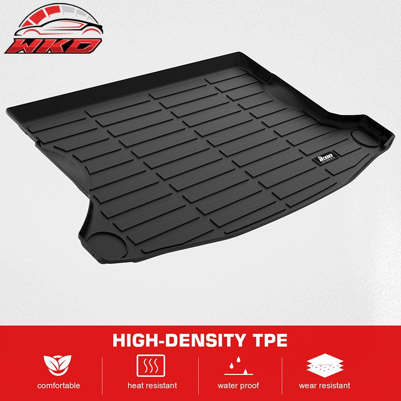 Fits 24-26 Subaru Crosstrek TPE All Weather Waterproof 3D Backrest + Trunk Mats