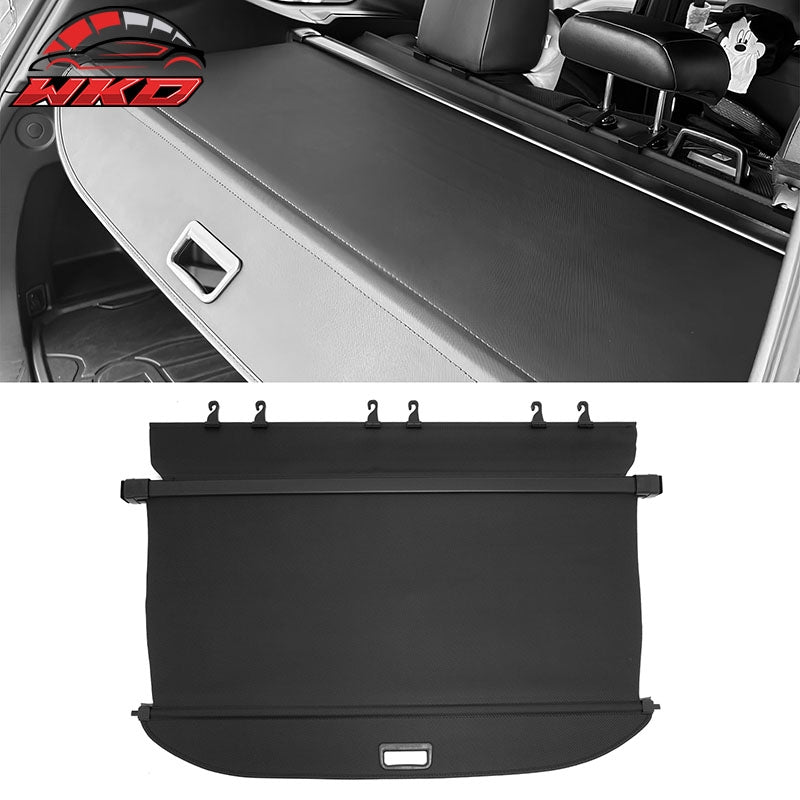 Fits 25-26 Subaru Forester Carbon Fiber Texture Cargo Cover + Backrest+Trunk Mat