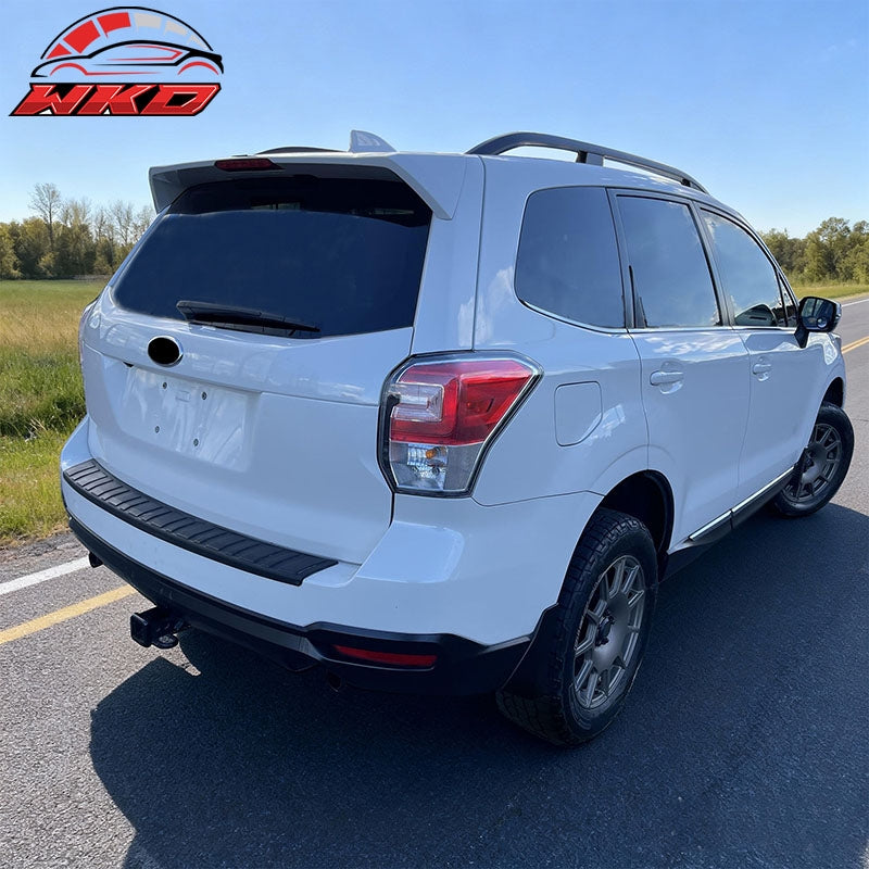 Wholesale 14-18 Subaru Forester Rear Bumper Sill Cover Protector Step Plate Guard PP - Wikond Auto
